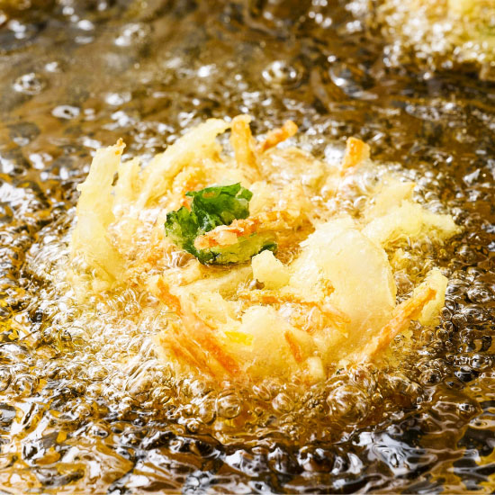 かき揚げへのこだわりimage01