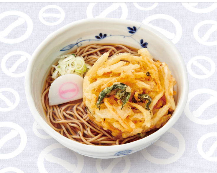かき揚げそば