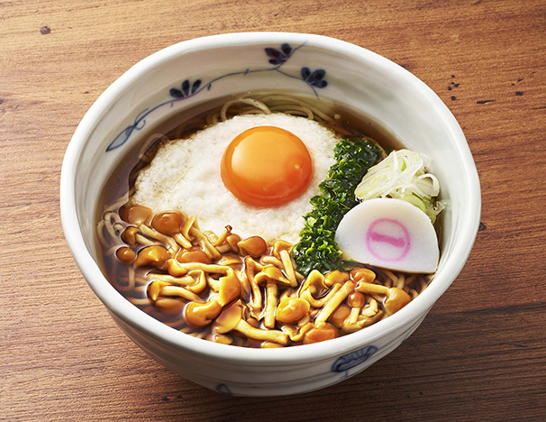 国産なめこの月見とろろそば商品画像